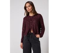 Vero Moda VMLEILANI STITCH LS O-NECK CARDIGAN L Violeta