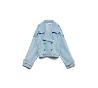 VERO MODA Abrigo de entretiempo 'VMLelou' azul denim XS azul denim
