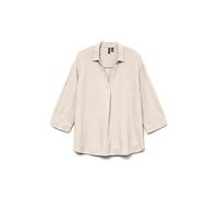 VERO MODA Vmlinn 3/4 Top Wvn Ga Noos, Moonbeam, M Mujeres