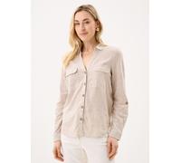 Vero Moda Vmlinn Bumpy Ls Shirt Wvn Noos S Blanco