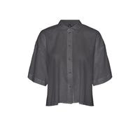 VERO MODA Vmlinn Linen 2/4 Short Shirt Wvn Noos Blusas, imán, S Mujeres