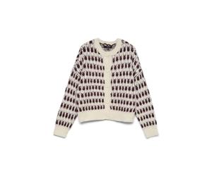 VERO MODA Vmlisa LS O-Neck Cárdigan, Abedul, XS para Mujer