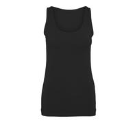 VERO MODA Vmlulu - Camiseta de Tirantes Larga para Mujer JRS Ga Noos, Negro, XL
