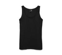Vero Moda Vmlulu - Camiseta Larga sin Mangas para Mujer JRS Ga Noos, Negro, L