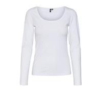 Vero Moda Vmlulu LS U-Neck Top Jrs Ga Noos Camiseta de Manga Larga Mujer (Pack de 1)