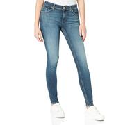 VERO MODA VMLUX MR Slim Jeans RI375 GA Noos, Jeans Mujer, Dark Blue Denim, XS/32