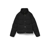 VERO MODA Vmmaggy Ga Boo-Chaqueta Corta Acolchada, Negro, S para Mujer