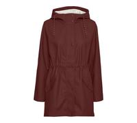 VERO MODA Vmmalou Chaqueta con Revestimiento Noos Corta, Fired Brick, M para Mujer