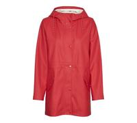 VERO MODA Vmmalou Coated Jacket Noos Chubasquero, Rojo, S Mujeres
