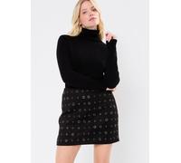 Vero Moda VMMALUA MW SHORT FAUX SUEDE SKIRT M Negro