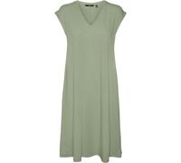 VERO MODA Vmmarijune SL Knee JRS Vestido de Mujer, Verde Claro, M
