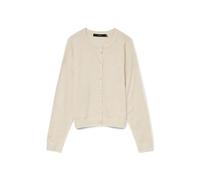 VERO MODA Vmmarina LS O-Neck Cardigan Noos, Abedul, L para Mujer