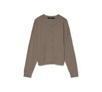 VERO MODA Vmmarina LS O-Neck Cardigan Noos, fósil, S para Mujer