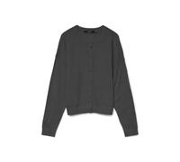 VERO MODA Vmmarina LS O-Neck Cardigan Noos, Gris Oscuro, XS para Mujer