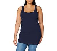VERO MODA Vmmaxi My Soft Long Tank Top Noos, Camiseta sin Mangas Mujer, Azul (Black Iris), 42 (Talla del Fabricante: X-Large)