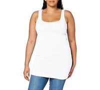 VERO MODA Vmmaxi My Soft Long Tank Top Noos, Camiseta sin Mangas Mujer, Blanco (Bright White), 36 (Talla del Fabricante: Small)