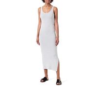 VERO MODA Vmmaxi My Soft Maxi Dress Noos Vestido Largo, Gris Claro, L para Mujer