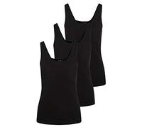VERO MODA Vmmaxi My Soft UU Tank Noos Top, 3 x Negro, L