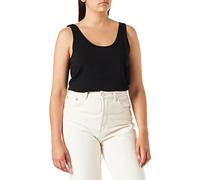VERO MODA VMMAXI MY SOFT UU TANK TOP NOOS, camiseta sin mangas Mujer, Negro (Black), 38 (Talla del fabricante: Medium)