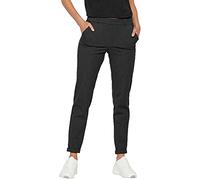 Vero Moda Vmmaya Mr Loose Solid Pant Noos, Pantalones Mujer, Gris (Dark Grey Melange), XL / 34L