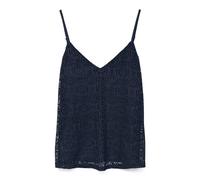 VERO MODA Vmmaya Singlet Top JRS SPE, Azul Marino, M