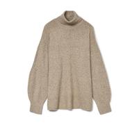 VERO MODA Vmmdoffy LS Roll Neck Pullover Noos Jersey, Sepia Tint, M para Mujer
