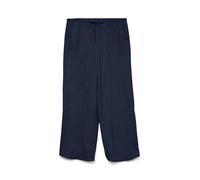VERO MODA Vmmelaney HW Loose Pant WVN Ga Noos, Azul Marino, S