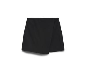 VERO MODA Vmmelina HW - Pantalón Corto para Mujer, Negro, S