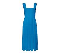 VERO MODA Vmmenny SL Smock-Vestido de Pantorrilla Wvn Ga Noos Largo, Ibiza Blue, XL para Mujer