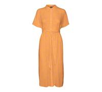 Vero Moda Vmmenny SS Calf Shirt Dress Wvn Ga Vestido Mujer (Pack de 1)