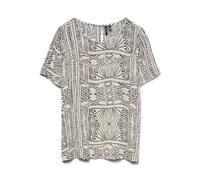 VERO MODA Vmmenny SS Lace Top Wvn Ga, Avena, L Mujeres