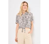 Vero Moda VMMENNY TIE SS SHIRT WVN GA L Beige