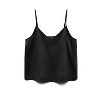 VERO MODA Vmmerle Singlet WVN Ga Noos, Negro, S