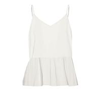 VERO MODA Vmmilan SL WVN Top - Camiseta para Mujer, Blanco Nieve., M