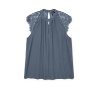 Vero Moda VMMILLA SL Lace tee GA, China Blue, XL