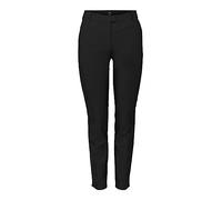 VERO MODA VMMILLE MR Slim Pant Noos Pantalones, Black, XS/32 De Las Mujeres