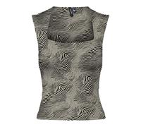 VERO MODA Vmmillion SL Square Neck Top Jrs Noos, Avena, L Mujeres