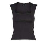 VERO MODA Vmmillion SL Square Neck Top JRS Noos, Negro, XL