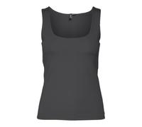 VERO MODA Vmmillion SL Square Top 2-Way Jrs Noos, Asfalto, S Mujeres