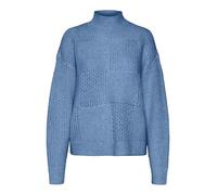 VERO MODA Vmmoon LS Highneck Ga BF Jersey Punto, Allure/Detail:w. Melange, M para Mujer