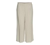 VERO MODA Vmmymilo H/W Culotte Pant Wvn Ga Pantalón, Forro Plateado/Rayas: Anja, S Mujeres
