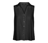 VERO MODA Vmmymilo SL V-Neck Shirt Wvn Ga Camisa, Negro, M Mujeres
