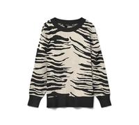 VERO MODA Vmnancy LS O-Neck Long Jersey Boo Rep, Negro, XS