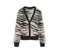 VERO MODA Vmnancy LS V-Neck Cardigan Boo, Negro, XL