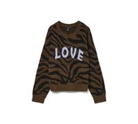 VERO MODA Vmnewkai LS O-Neck Pullover Boo Jersey, Emperador, M para Mujer