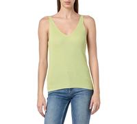 VERO MODA VMNEWLEX - Camiseta de Punto sin Mangas para Mujer con Cuello en V, Color Liso, Reed, XL