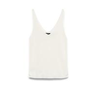 VERO MODA Top de punto blanco, Talla S