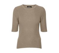 VERO MODA Vmnewlexsun 2/4 Tight O-Neck Blou Ga Rep Suéter, Silver Mink, L para Mujer