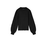 VERO MODA Vmnewlimone LS Highneck Pullover Boo Jersey, Negro, XL para Mujer