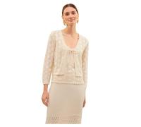 VERO MODA Vmnewverena 3/4 V-Neck Cardigan Boo Suéter, Abedul, S para Mujer
